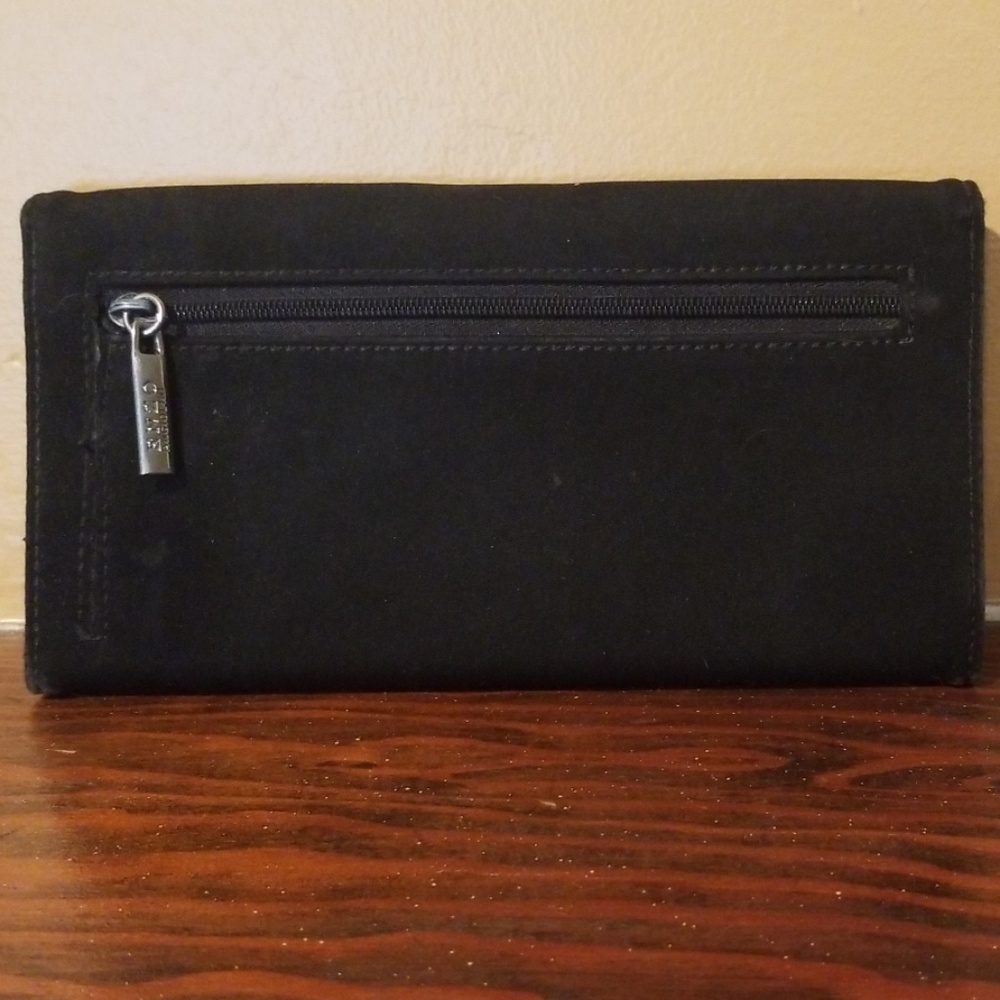 Enzo Angiolini Black Mutiple Card Compartments Wallet - Picture 4 of 4
